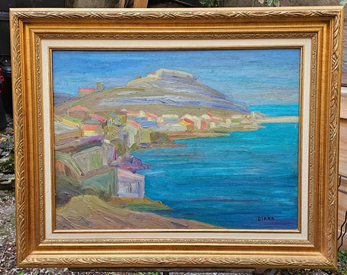 Seaside By François Diana 1903-1993