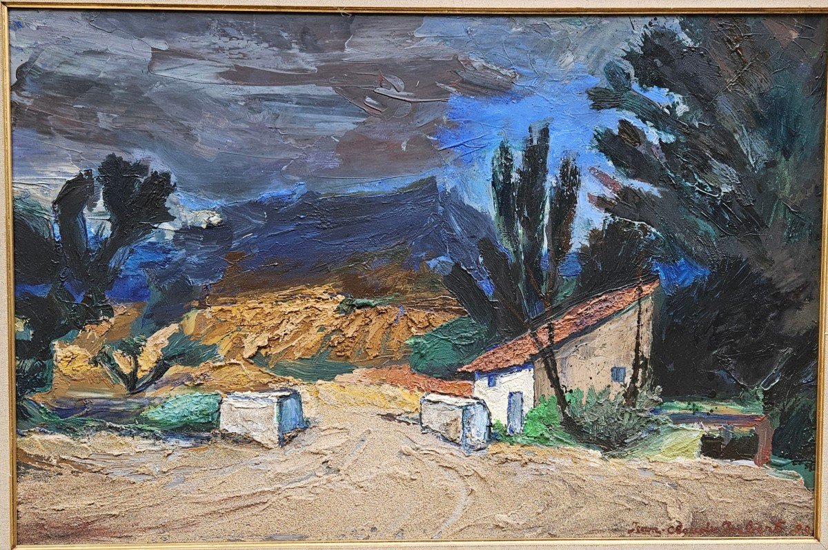 La Sainte Victoire Par Jean Claude Imbert 1919-1993-photo-2