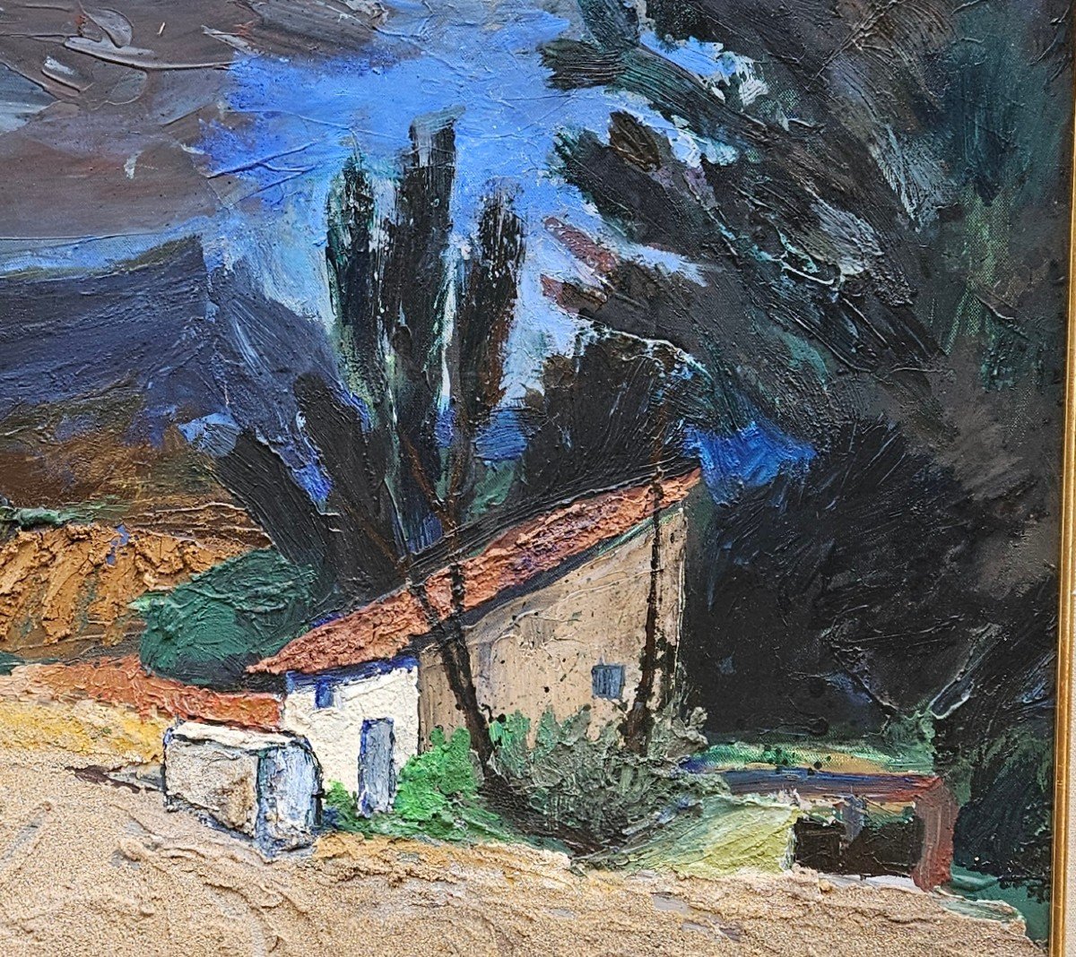 La Sainte Victoire Par Jean Claude Imbert 1919-1993-photo-7