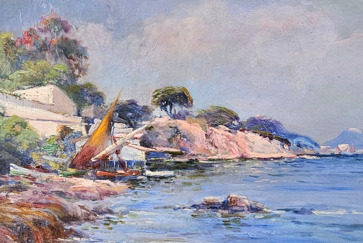 Environs De Toulon Par Paul Levere 1875-1949-photo-6