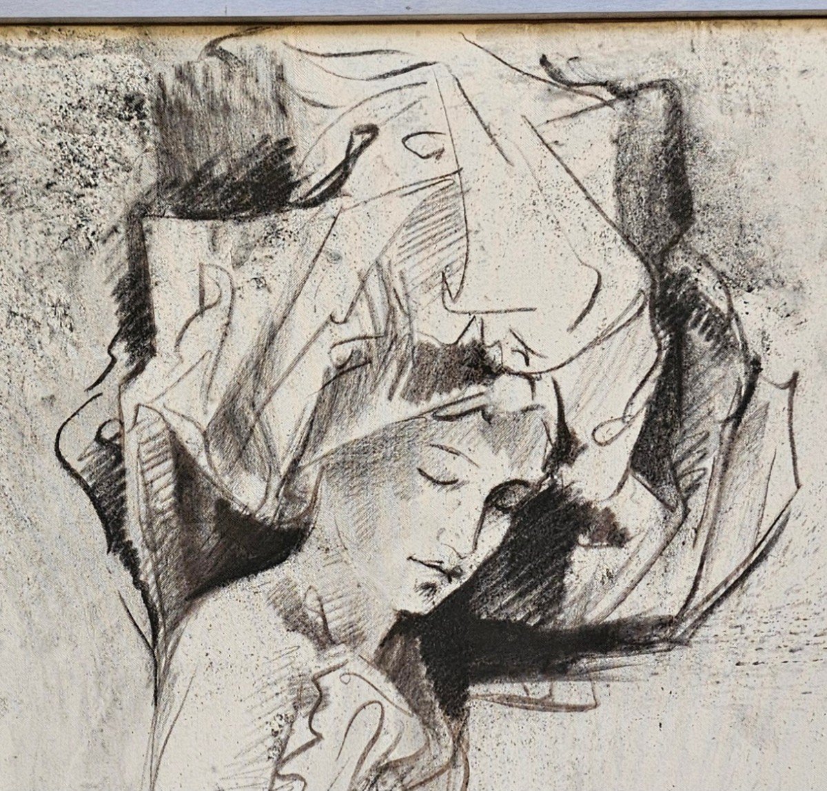 Dessin Par Charles Louis Lasalle Né En 1938-photo-1