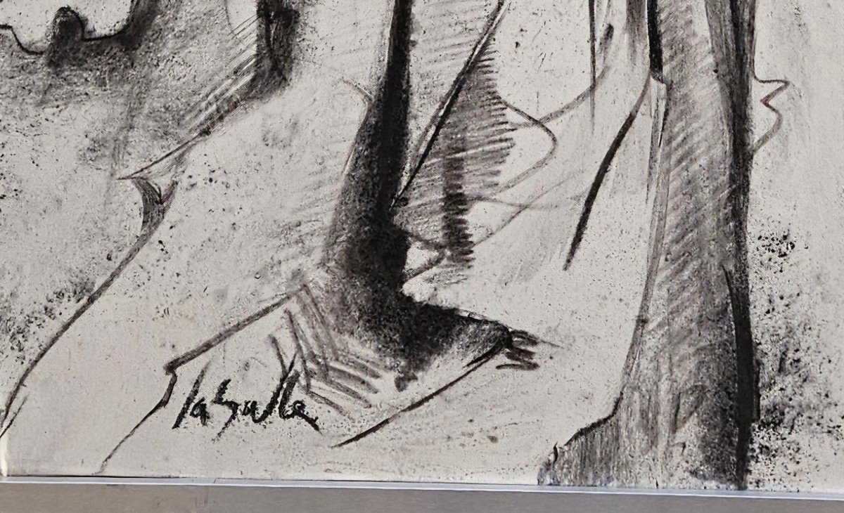 Dessin Par Charles Louis Lasalle Né En 1938-photo-4