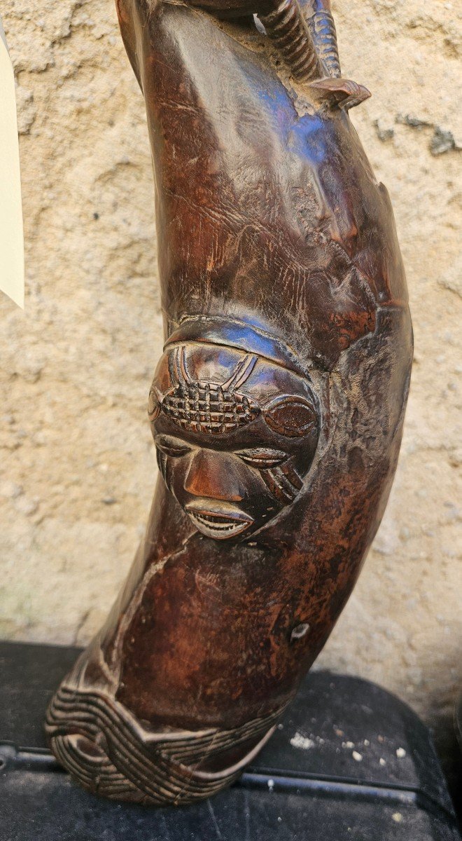 Idoma Wooden Olifant From Nigeria-photo-2