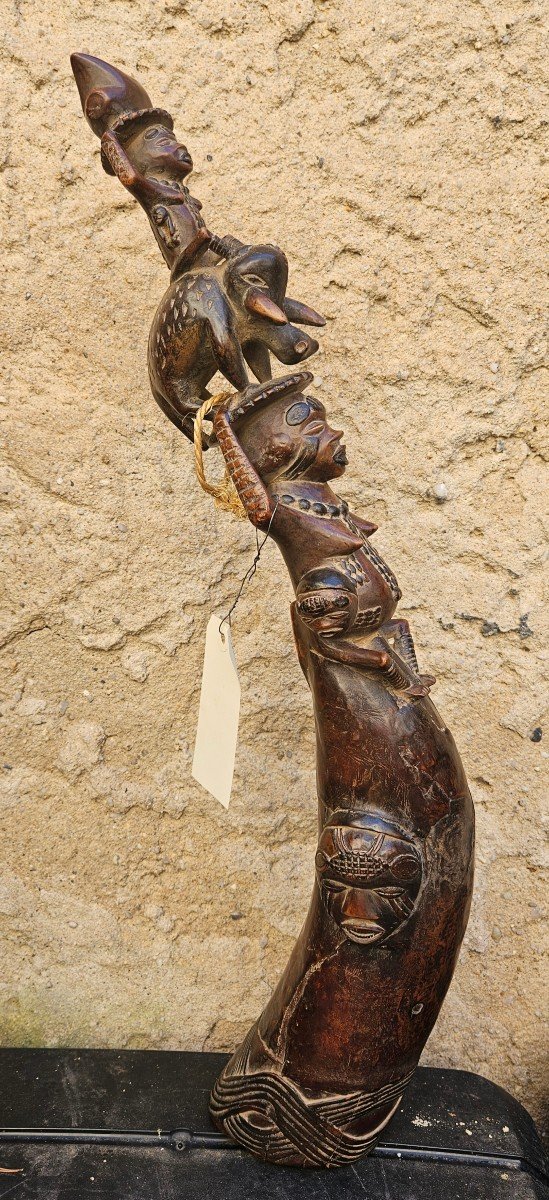 Idoma Wooden Olifant From Nigeria-photo-4