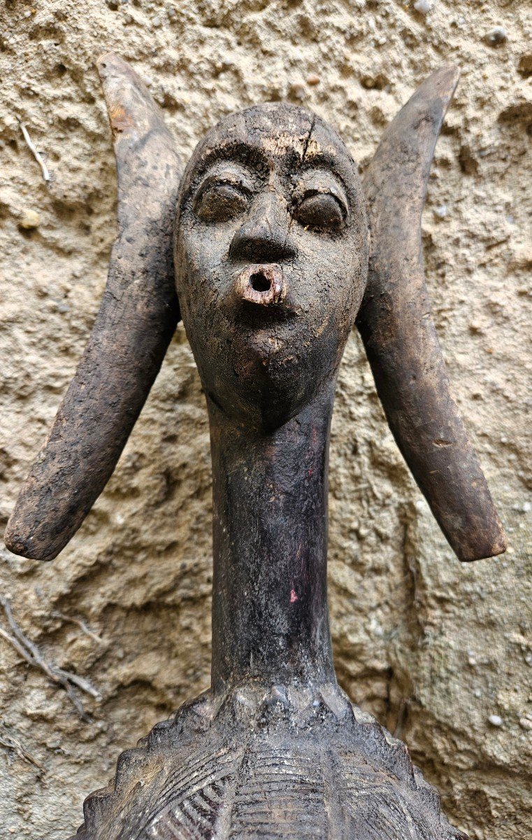 Baoulé Dance Mask From Ivory Coast-photo-3