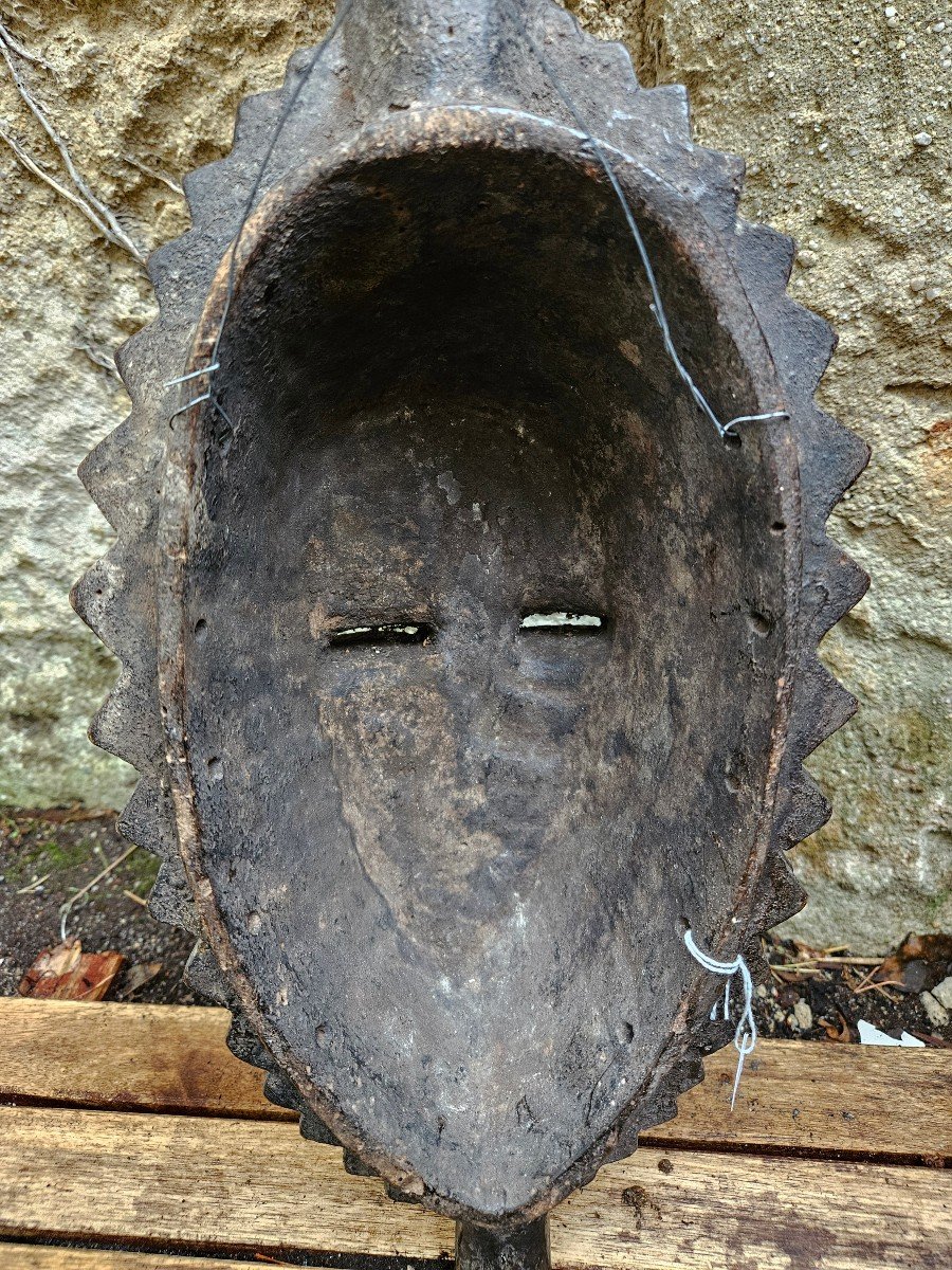 Baoulé Dance Mask From Ivory Coast-photo-5