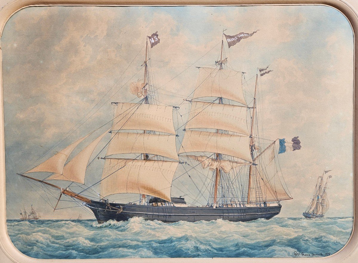 The Georges Sakakini By François Geoffroy Roux 1811-1882-photo-2