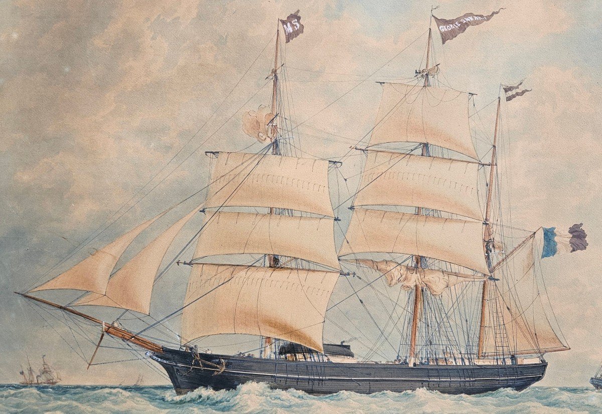 The Georges Sakakini By François Geoffroy Roux 1811-1882-photo-4