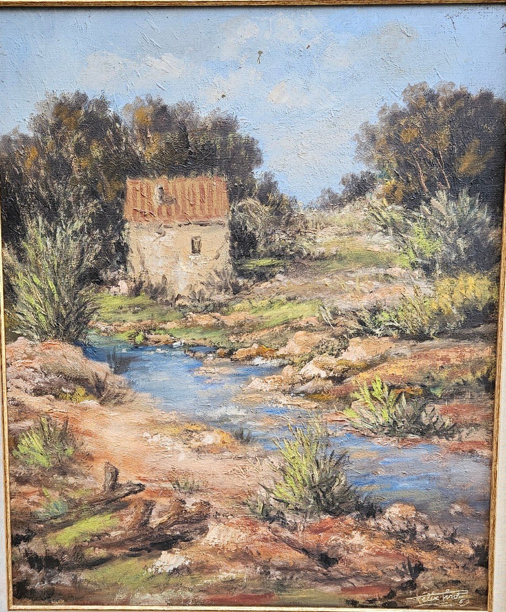 Le Mas Provençal Par Félix Tisot 1909-1979-photo-2