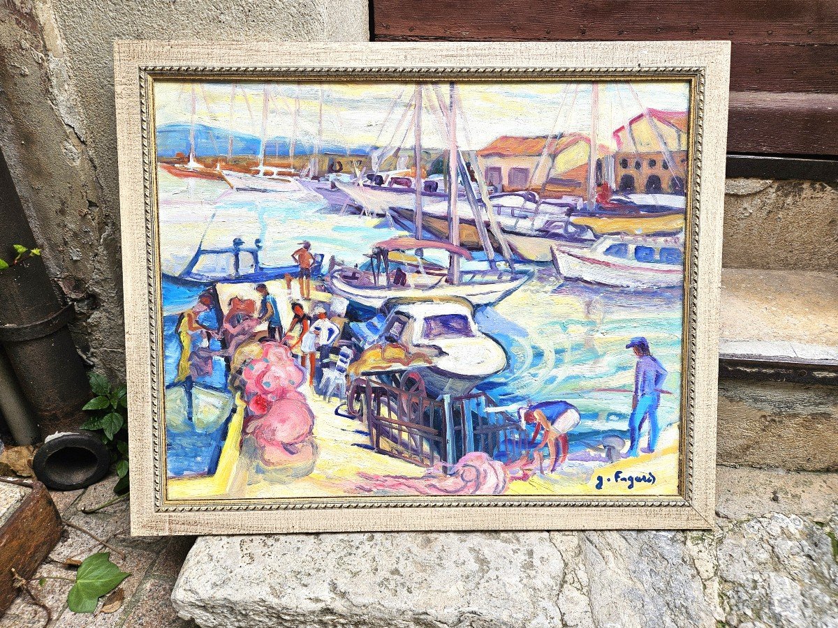 Port d'Antibes Par Gérard Fagard 1938-2021-photo-8