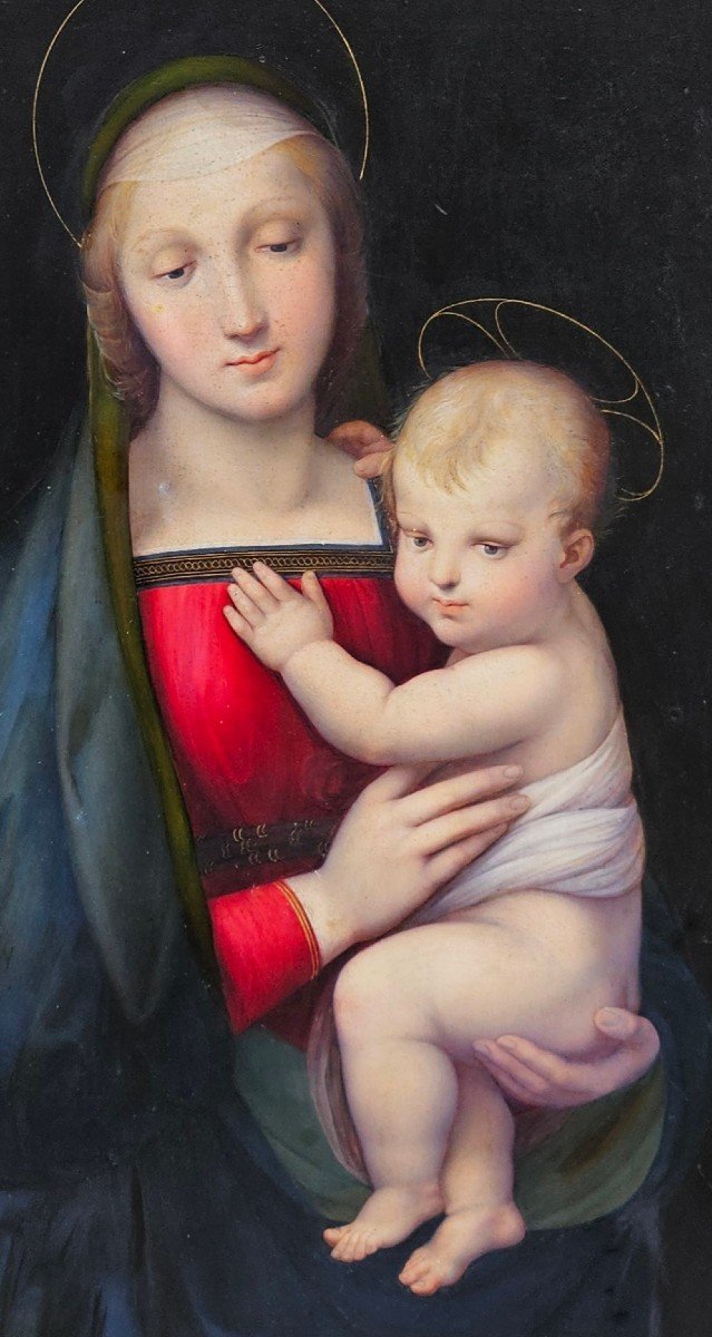 After Raphael The Madonna Of The Grand Duke-photo-4