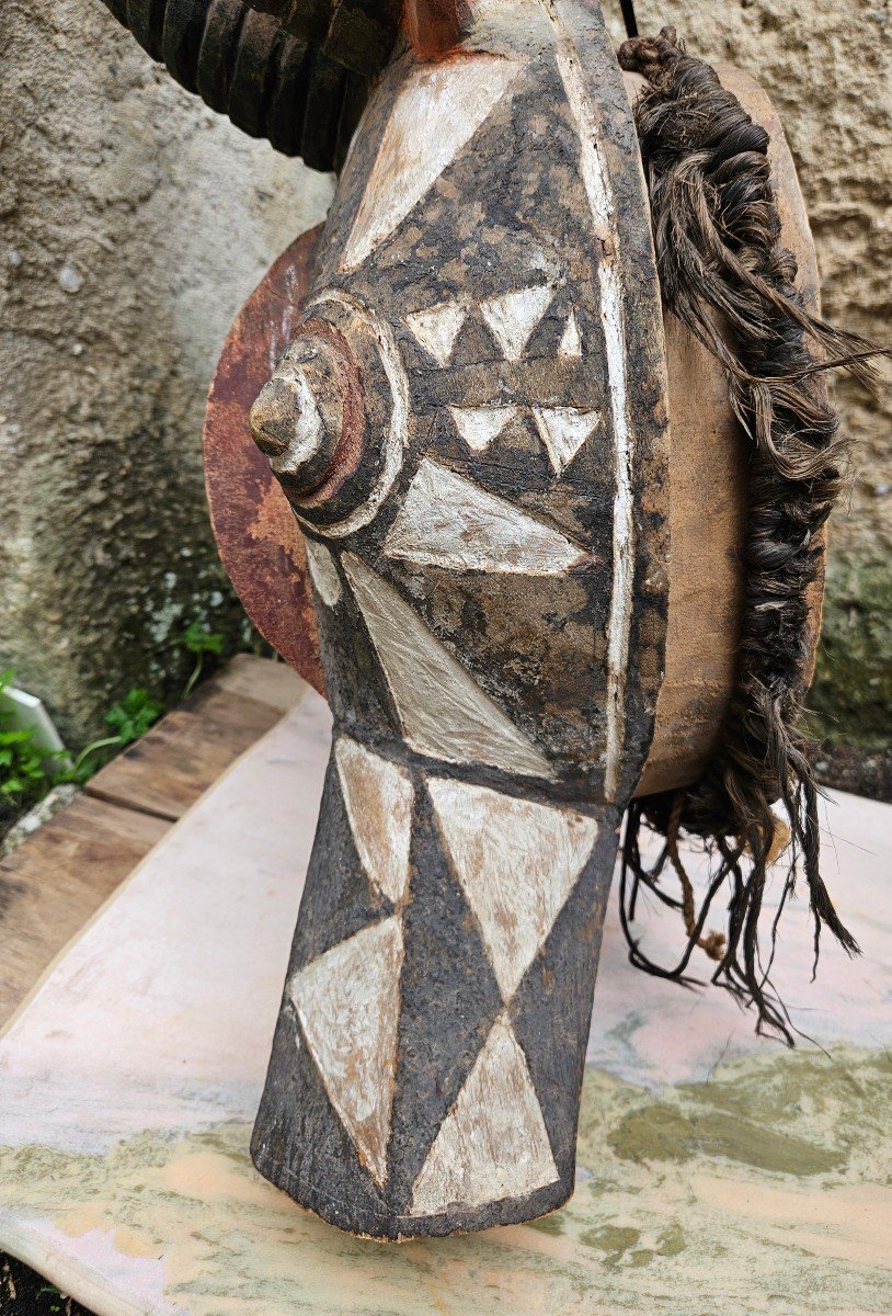 Nuna Dance Mask From Burkina Faso-photo-4