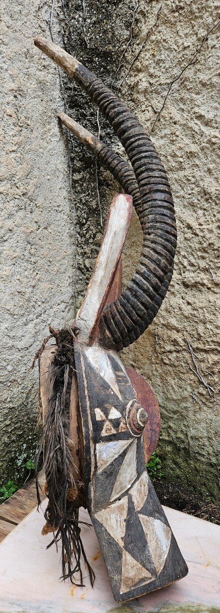 Nuna Dance Mask From Burkina Faso-photo-5