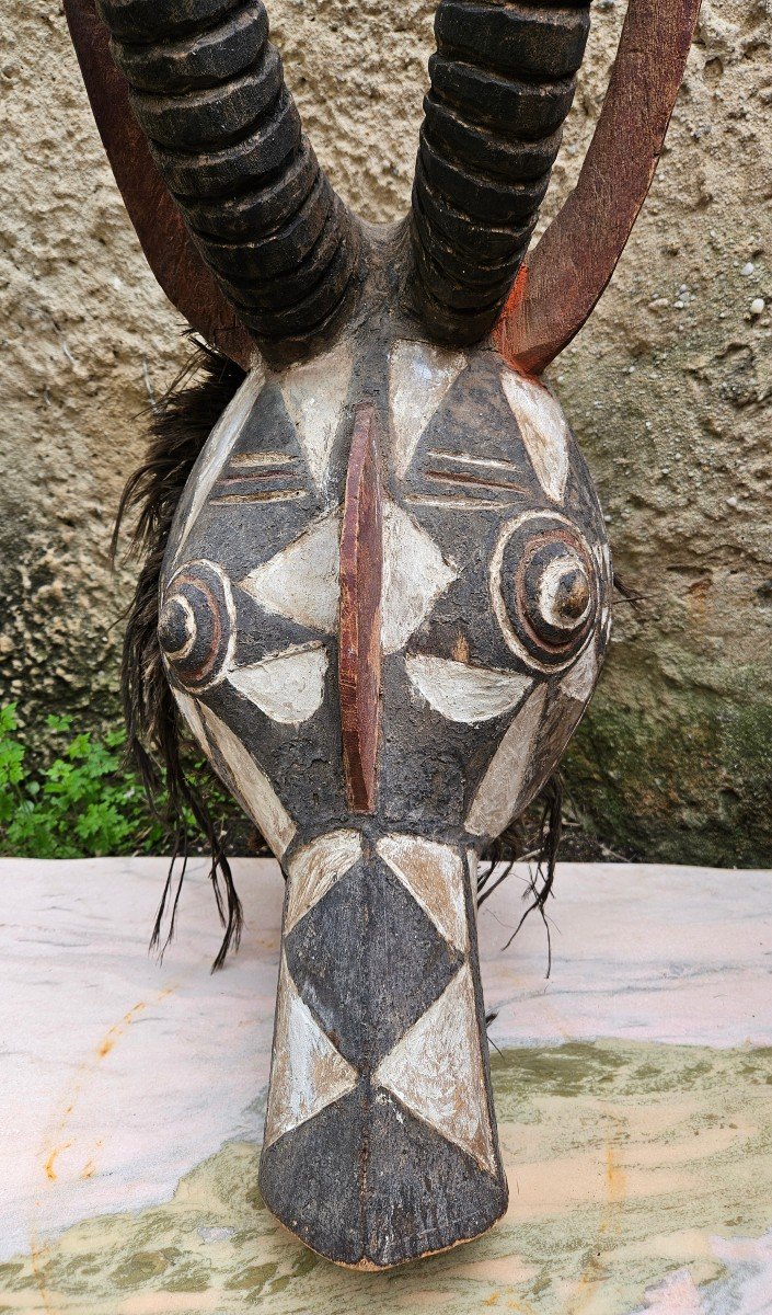 Nuna Dance Mask From Burkina Faso-photo-8