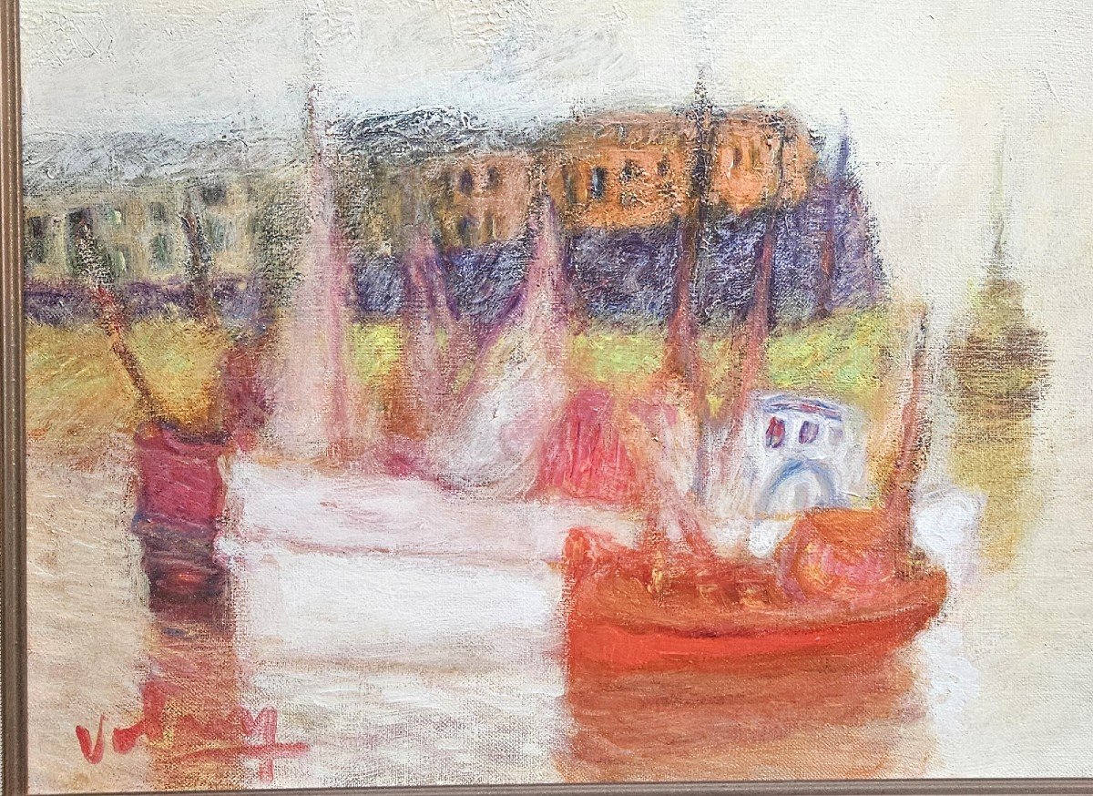 Seaside By Jean Volang 1921-2005-photo-8