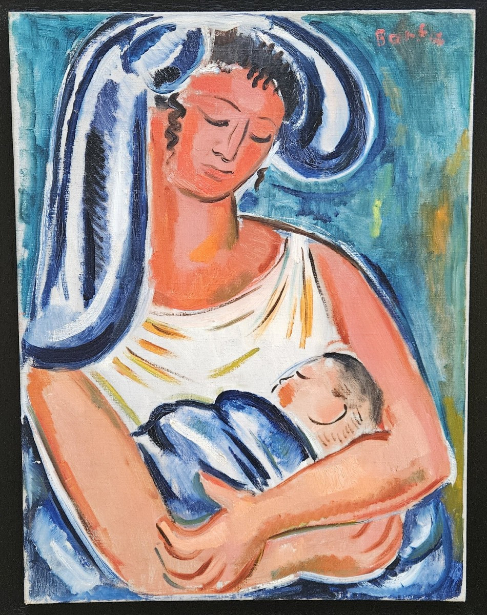 The Corsican Madonna By Laszlo Barta 1902-1961-photo-2