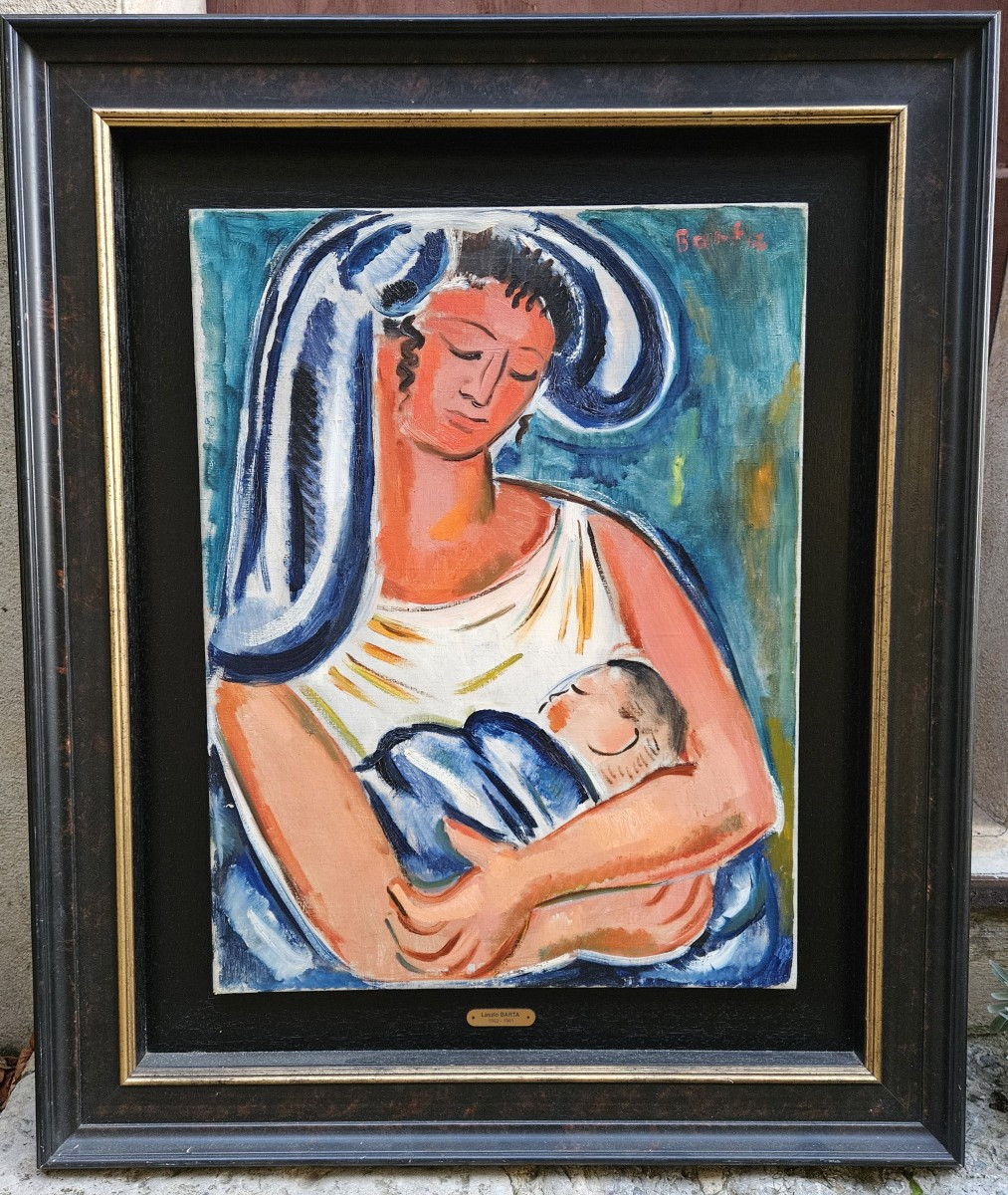 The Corsican Madonna By Laszlo Barta 1902-1961