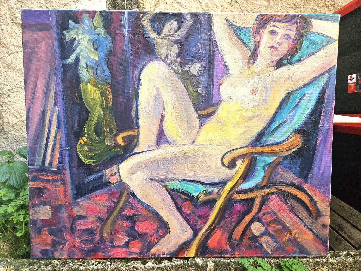 Anastasia Au Fauteuil Par Gérard Fagard 1938-2021