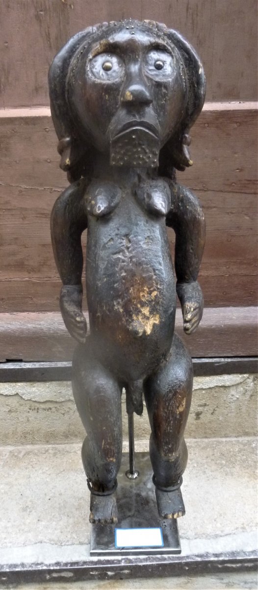 Exceptional Fang-gabon Reliquary Statue-photo-2