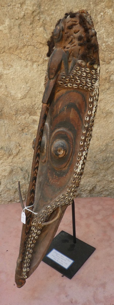 Masque De Danse Ancien Iatmul, Moyen Sépik, Papouasie, Nouvelle-guinée-photo-4