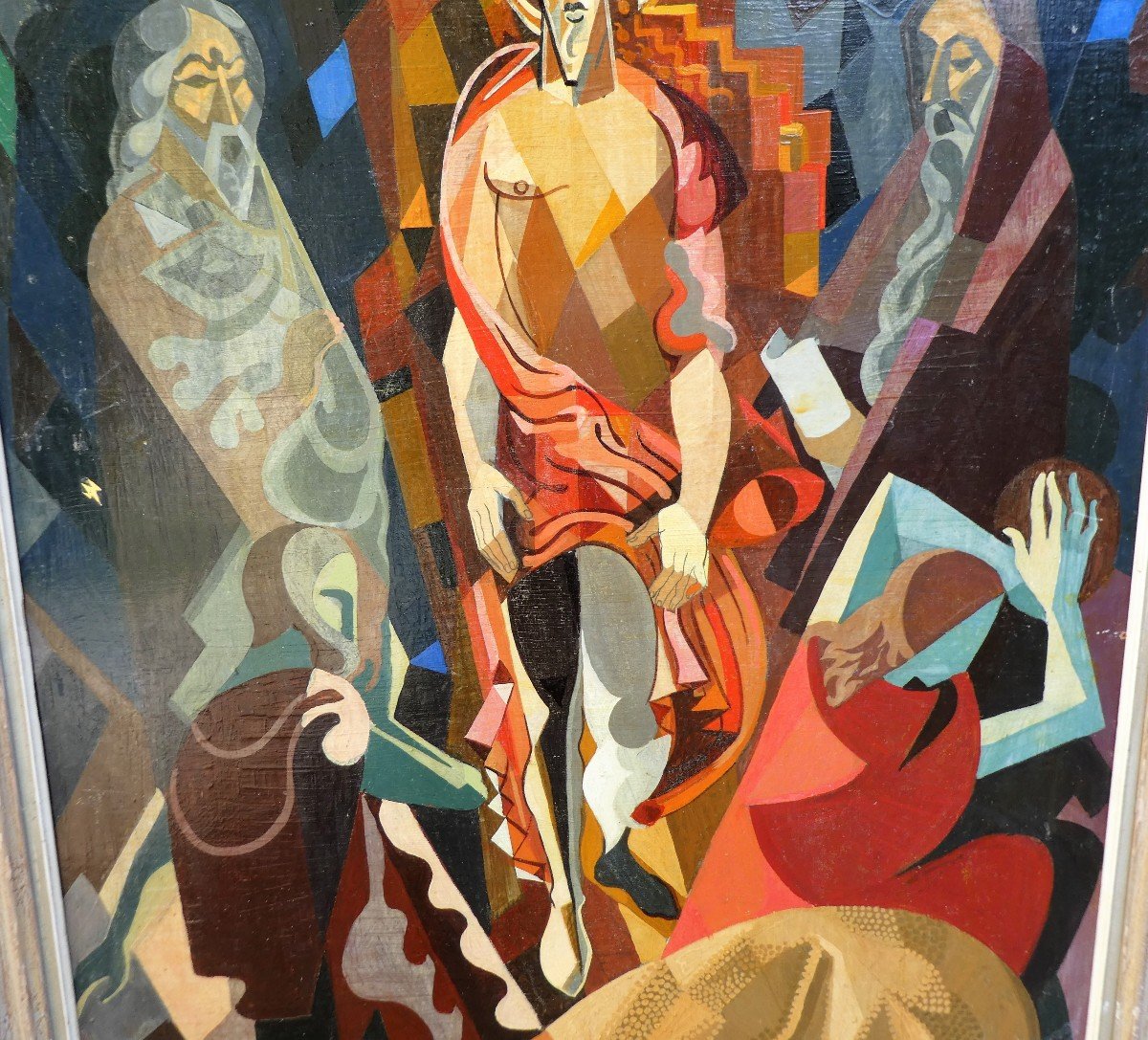 Resurrection By Louis Giraud 1910 -? Cubism-photo-1