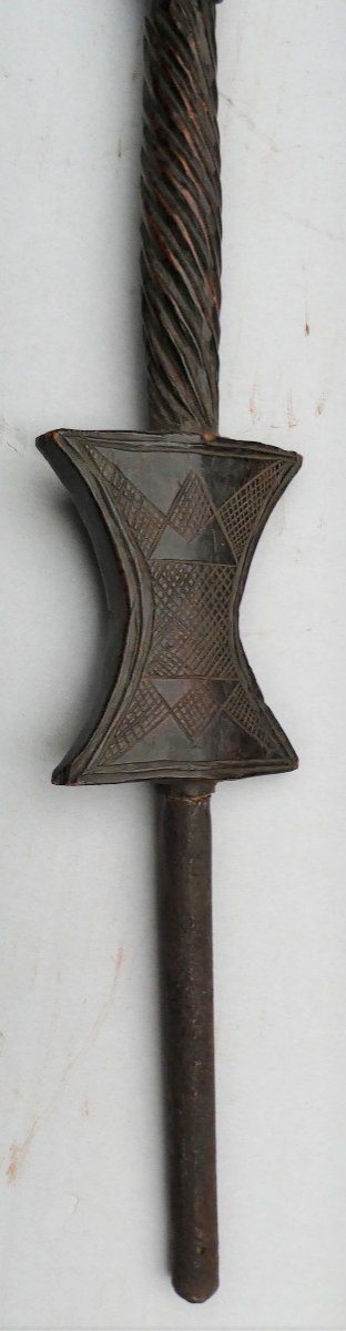 Songye Double-sided Command Rod Scepter - Ancient Congo-photo-3