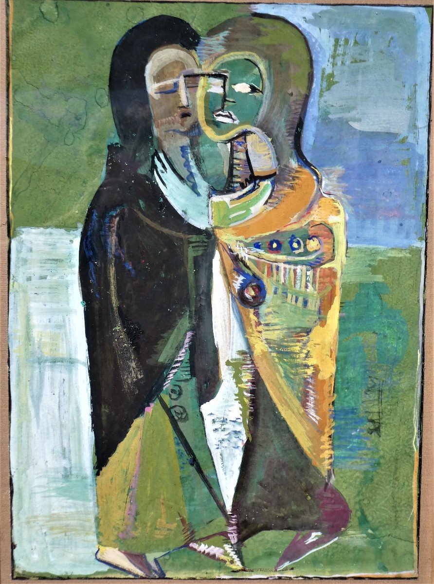 Modernist Composition By Saraochim Salim 1908-2008-photo-2