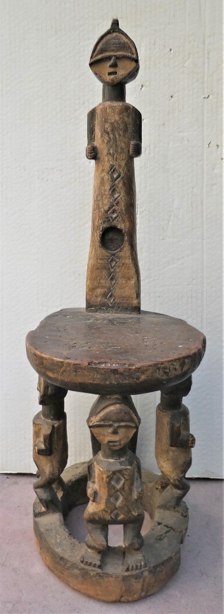 Royal Throne Ambete Fang From Gabon