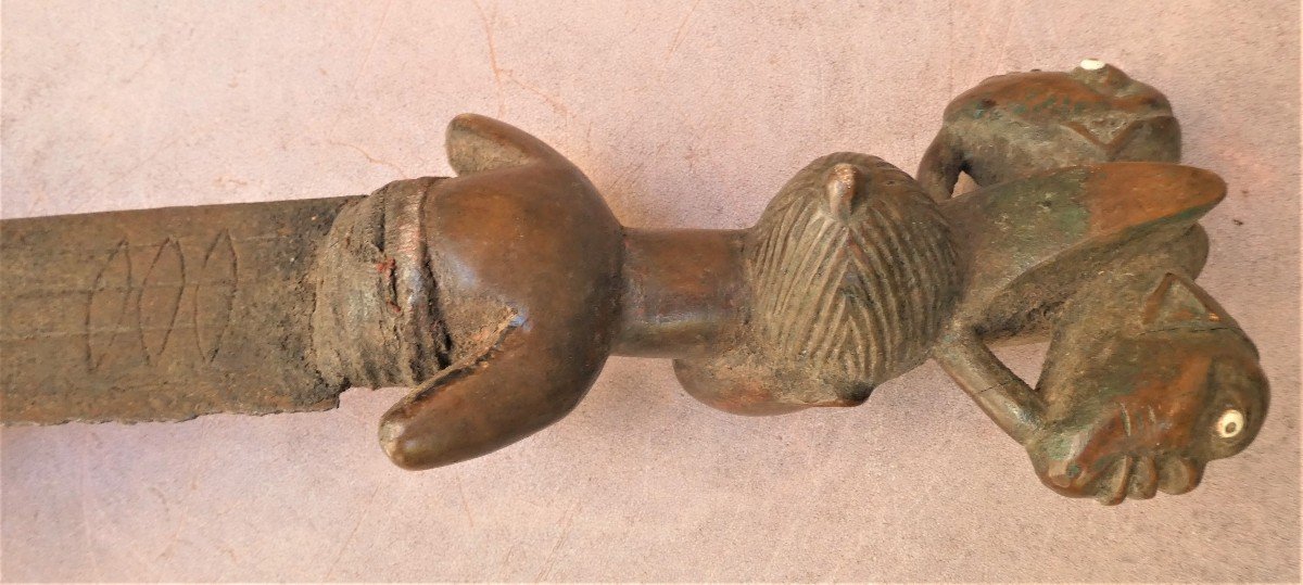 Yoruba Ritual Knife From Nigeria-photo-4