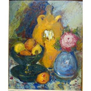 The Fruit Cup By José Mange 1866-1935