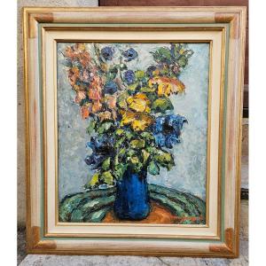 Bouquet Of Flowers By Arsène Sari 1895-1995