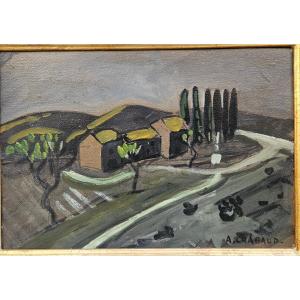 La Route Blanche Par Auguste Chabaud 1882-1955