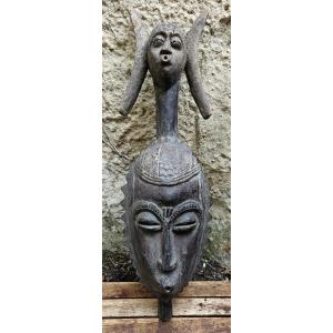 Baoulé Dance Mask From Ivory Coast