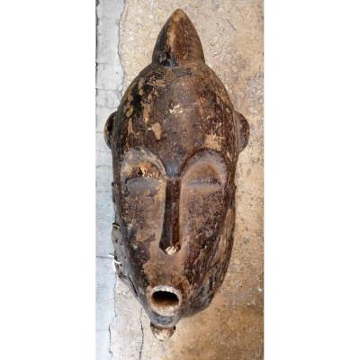 Ancient Baoulé Dance Mask - Ivory Coast, Cercle De Katiola