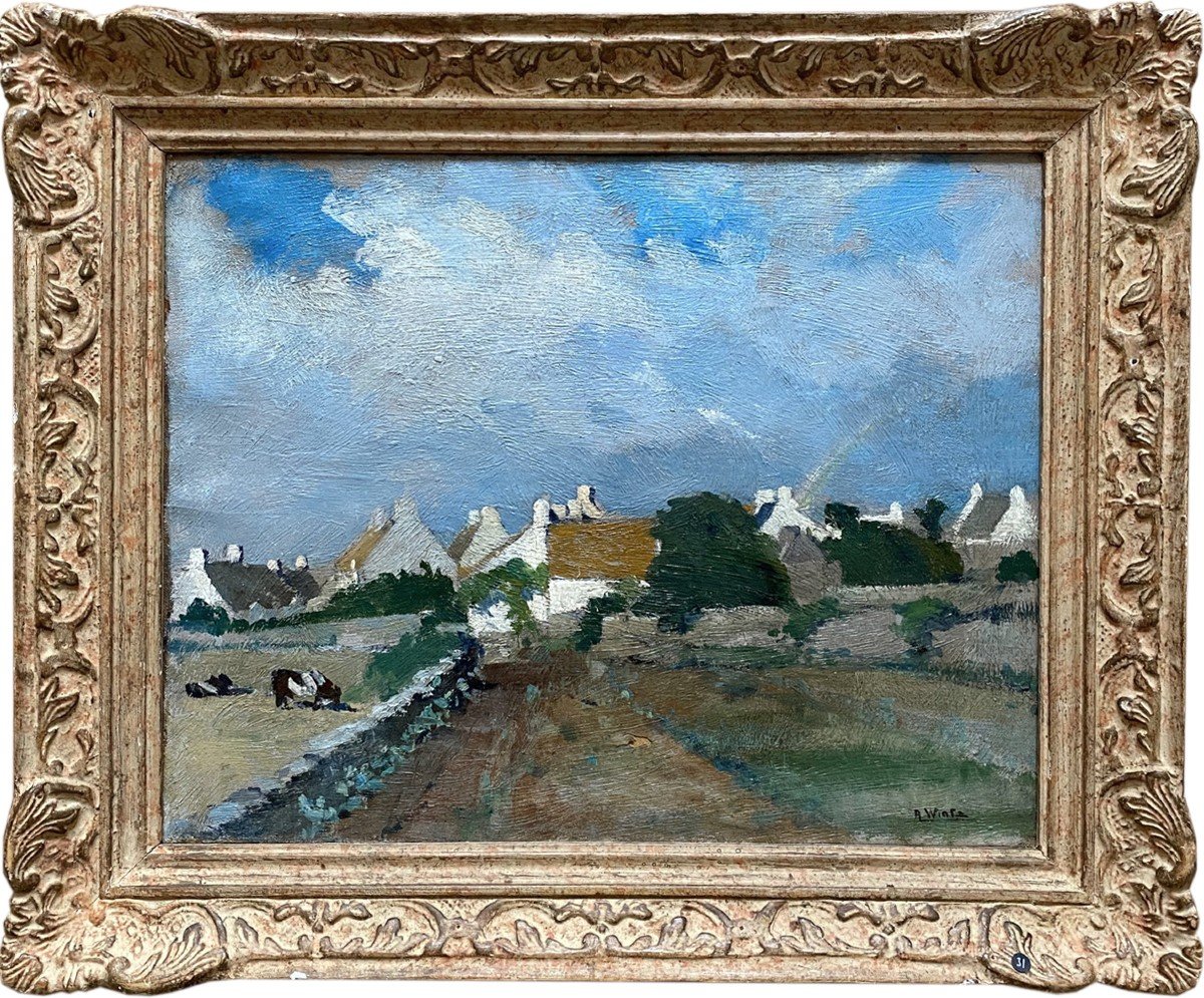 Landscape Of Brittany By Raymond Wintz