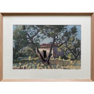 Paysage de Provence par Charles Guilloux