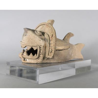 Mythological Shark Figure