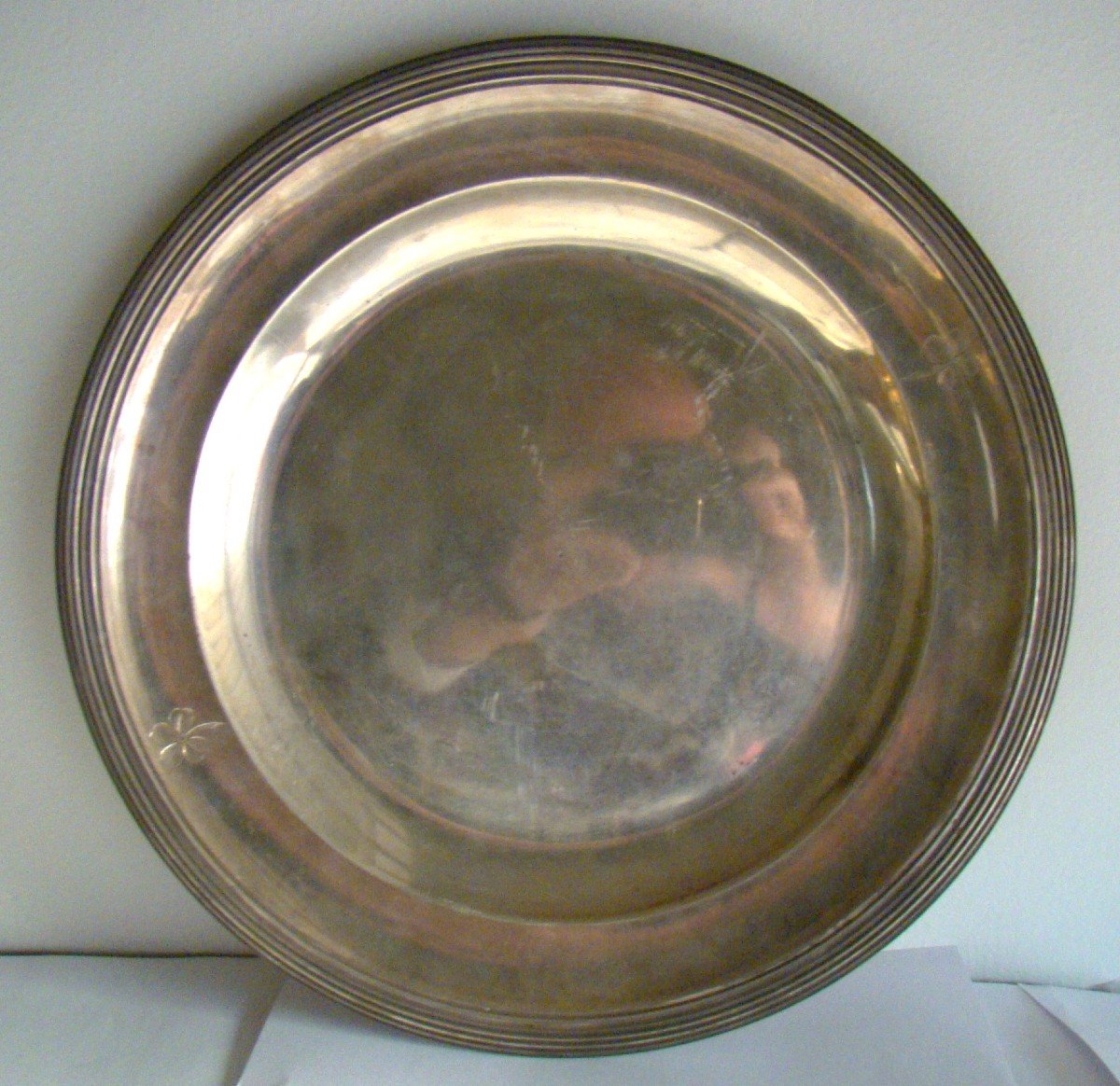 Solid Silver Plate, Empire Period, Rooster Hallmark 1st Title-photo-4