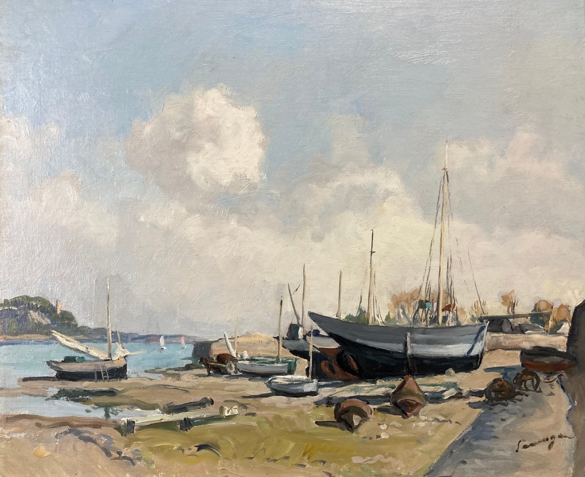 Lucien Seevagen  Paimpol Marée Basse