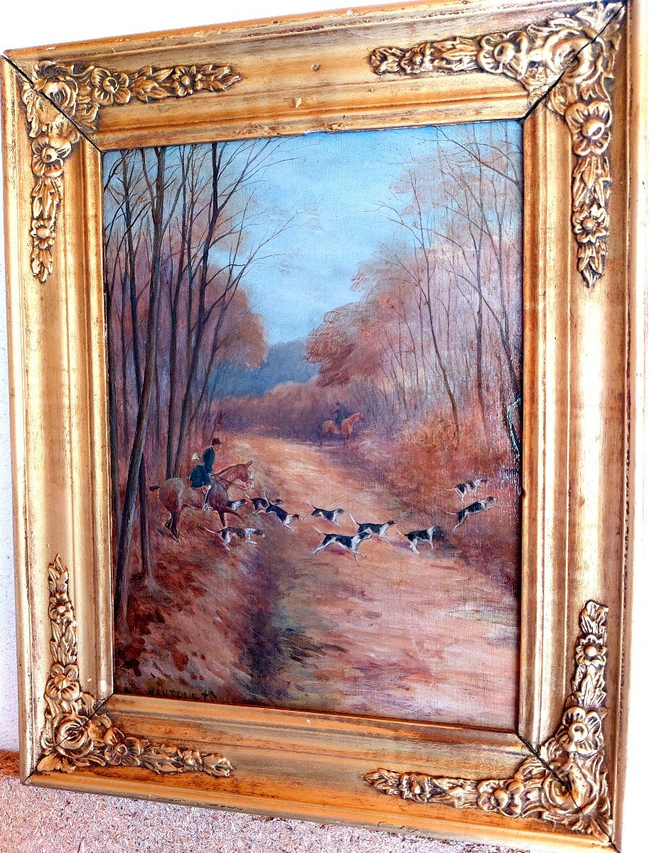 Peinture Chasse à Courre