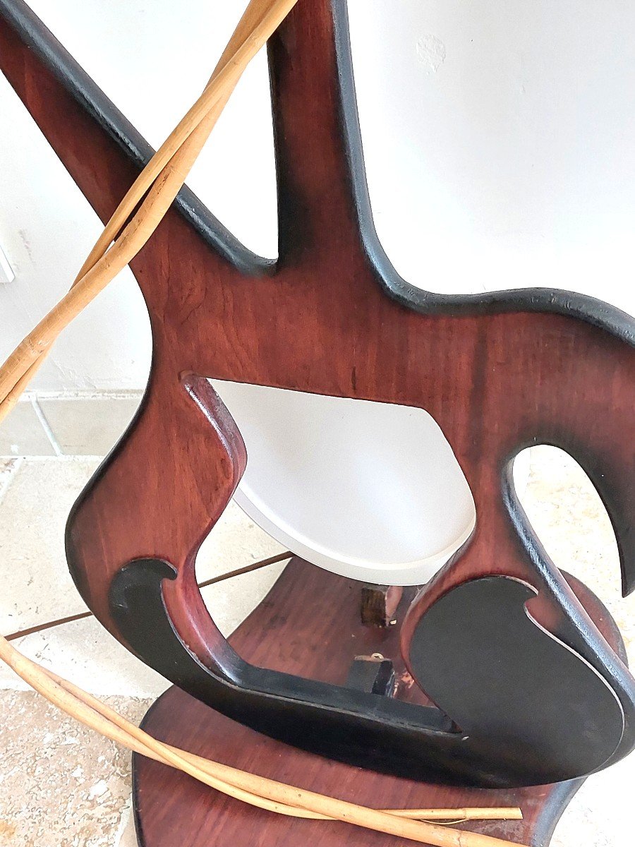 Guitar Lamp. Design 1960.-photo-3