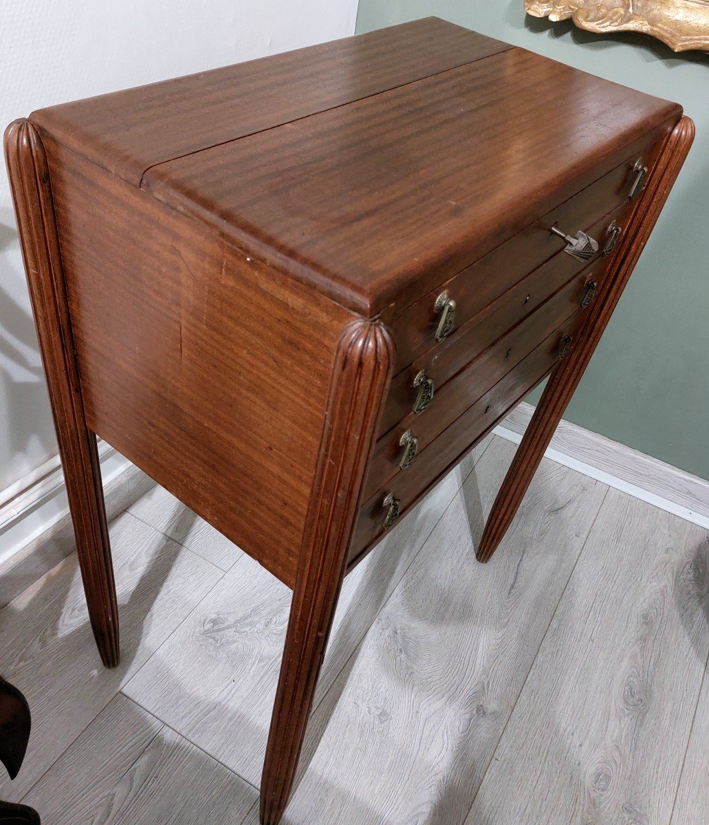 Silverware. Chest Of Drawers. Art Deco.-photo-2