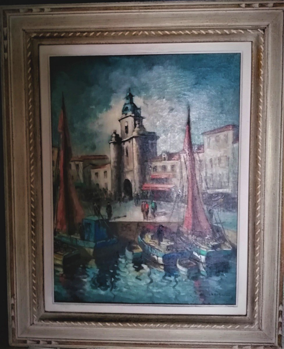 Peinture Port La Rochelle-photo-1