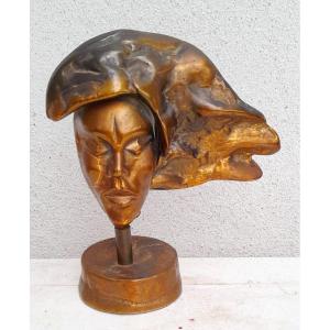 Sculpture Bronze. Yves Lohe