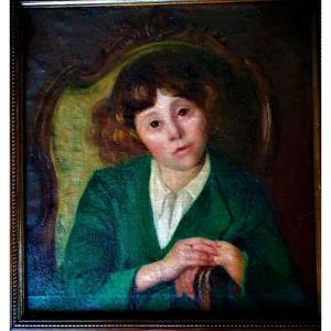 Nineteenth Young Girl Portrait