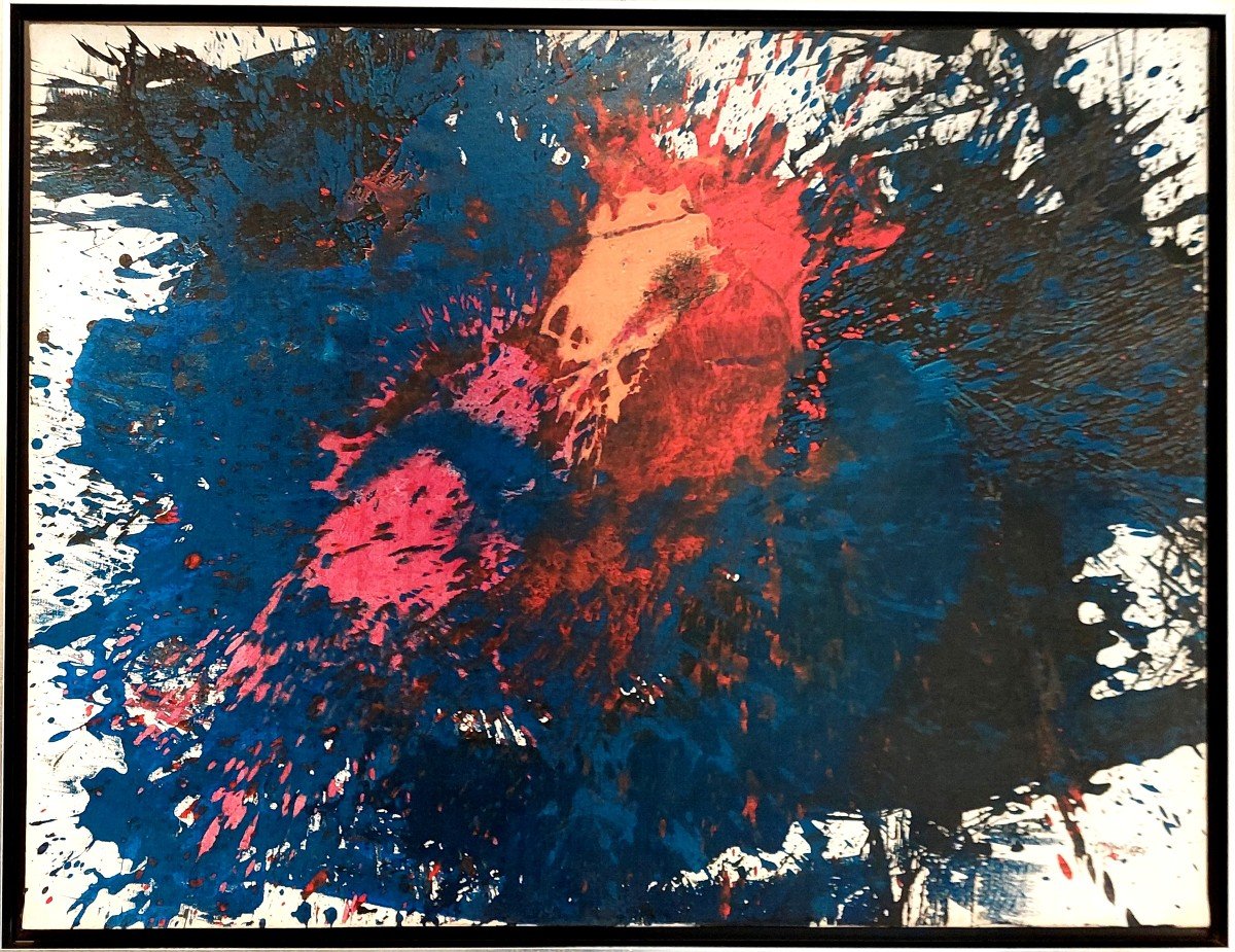 Yves Corbassière Composition Abstraite 1962