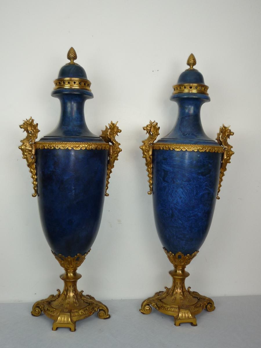 Paire d'importants vases, Napoléon III