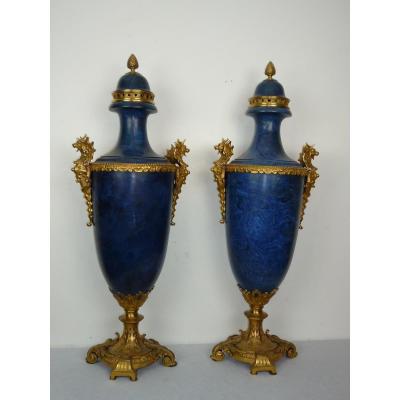 Pair Of Important Vases, Napoléon III