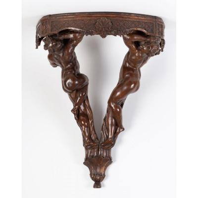 Regency Walnut Console