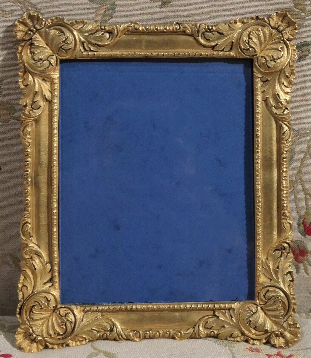 Small Gilt Bronze Frame XIXth Century